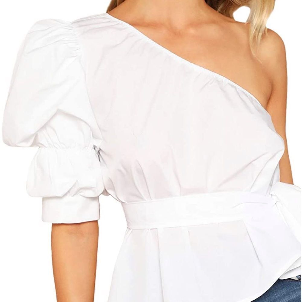 One Shoulder Top - Picture 4 of 6